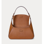 RALPH LAUREN- Borsa a spalla media crosshatch Schylar