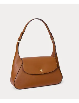 RALPH LAUREN- Borsa a spalla media crosshatch Schylar