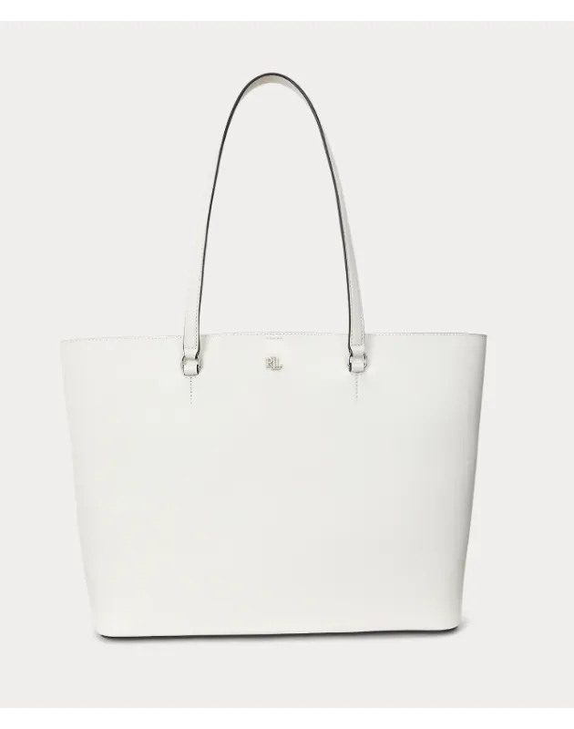 copy of RALPH LAUREN- Tote Karly grande in pelle tratteggiata