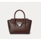 RALPH LAUREN- Borsa a tracolla in pelle martellata Tanner