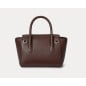 RALPH LAUREN- Borsa a tracolla in pelle martellata Tanner