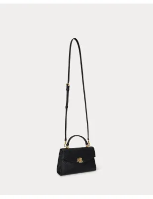 RALPH LAUREN- Bauletto Farrah piccolo effetto texture