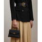 RALPH LAUREN- Bauletto Farrah piccolo effetto texture