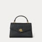 RALPH LAUREN- Bauletto Farrah piccolo effetto texture