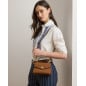 RALPH LAUREN- Bauletto Farrah piccolo effetto texture