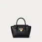 RALPH LAUREN- Borsa a tracolla in pelle martellata Tanner