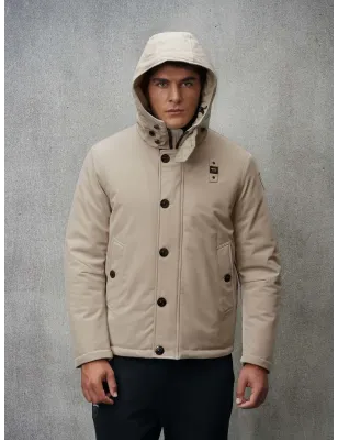 copy of BLAUER- Piumino con cappuccio Acton