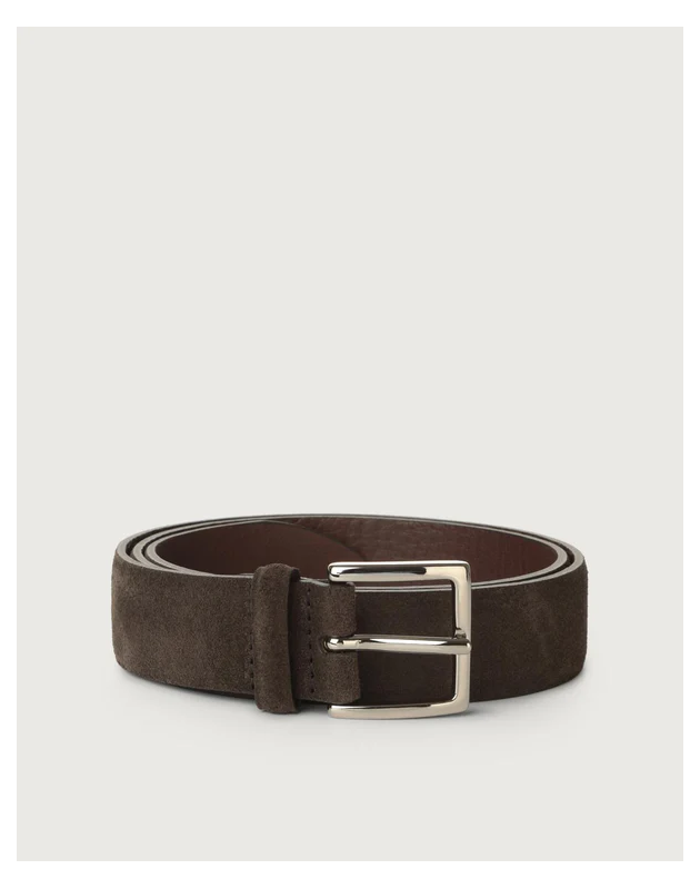 ORCIANI - Cintura Amalfi in pelle scamosciata