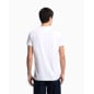 EMPORIO ARMANI- T-shirt in jersey Supima con micro patch logo