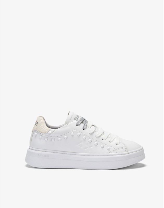 Sun68 - Sneakers donna in pelle