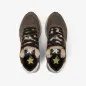 SUN68- Sneaker Stargirl Animalier in nylon e suede