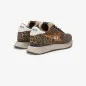 SUN68- Sneaker Stargirl Animalier in nylon e suede