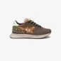 SUN68- Sneaker Stargirl Animalier in nylon e suede