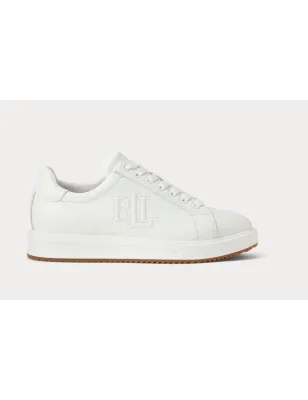 RALPH LAUREN- SNEAKER IN PELLE AINSLEY