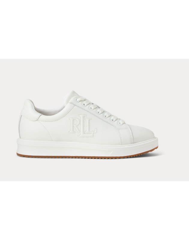 RALPH LAUREN- SNEAKER IN PELLE AINSLEY
