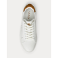 RALPH LAUREN- SNEAKER AINSLEY BICOLORE IN PELLE E CAMOSCIO