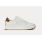 RALPH LAUREN- SNEAKER AINSLEY BICOLORE IN PELLE E CAMOSCIO