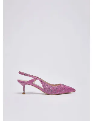 LIU JO- Slingback full strass