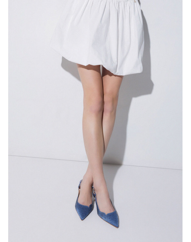 LIU JO- Slingback full strass