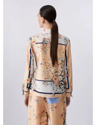 LIU JO- Camicia in twill stampato