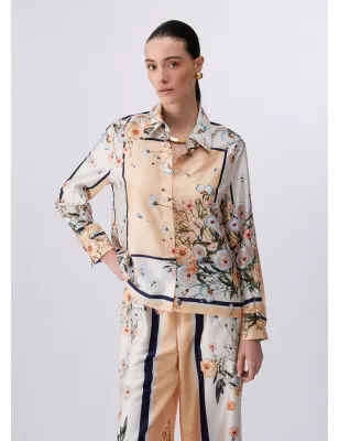 LIU JO- Camicia in twill stampato