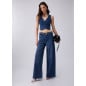 LIU JO- Jeans flare con strass
