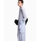 EMPORIO ARMANI- Gonna pantalone in tecno georgette