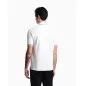 EMPORIO ARMANI- Polo slim fit in piquet stretch con micro eagle