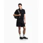 EMPORIO ARMANI- Polo slim fit in piquet stretch con micro eagle