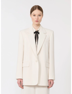 MAX MARA- Blazer monopetto in cady