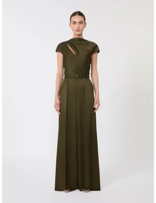 MAX MARA- Tuta in envers satin