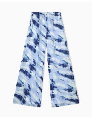 ARMANI EXCHANGE- Pantaloni AMPI EFFETTO ACQUERELLO