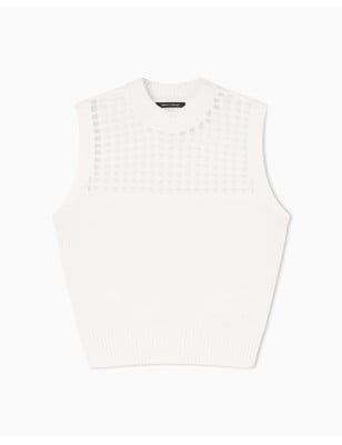 copy of ARMANI EXCHANGE- Giacca Jacquard Floreale con Chiusura Doppiopetto Elegante