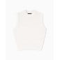 ARMANI EXCHANGE- Top in Cotone Lavorato a Maglia Fine