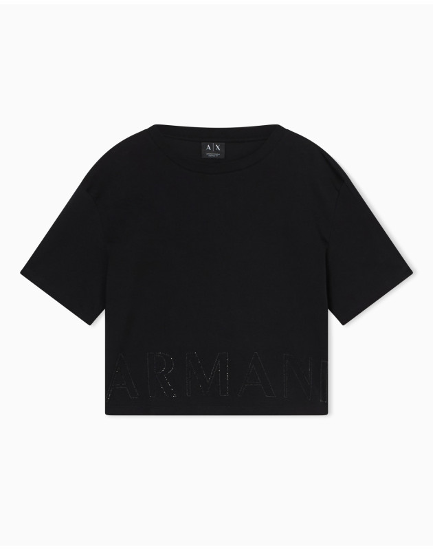 copy of ARMANI EXCHANGE- Giacca Jacquard Floreale con Chiusura Doppiopetto Elegante