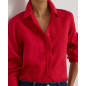 RALPH LAUREN- Camicia di lino dalla vestibilità comoda