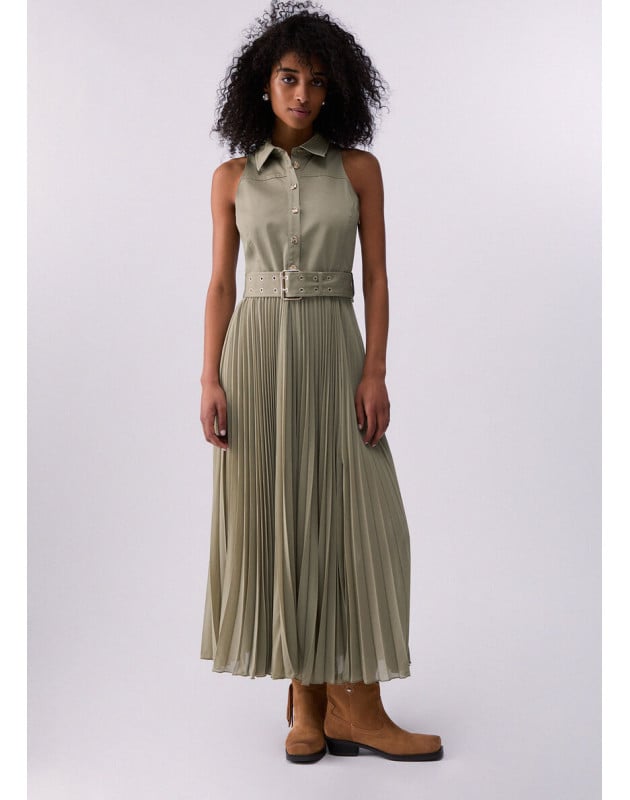 LIU JO- Abito lungo plissé