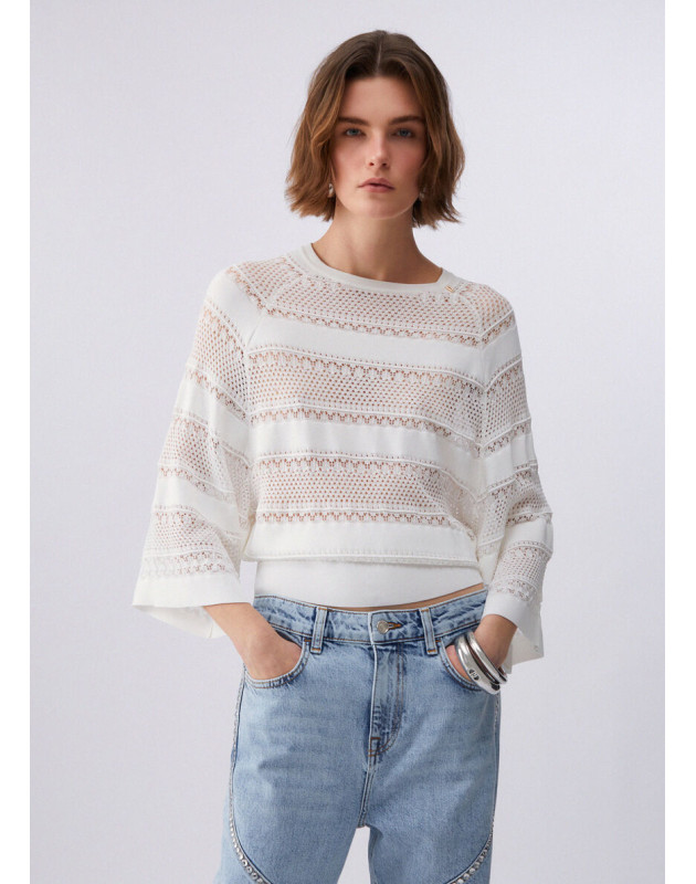 LIU JO- Maglia traforata