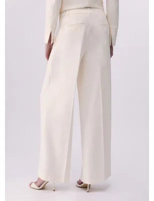 LIU JO- Pantaloni palazzo con doppio cintone