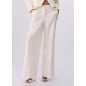 LIU JO- Pantaloni palazzo con doppio cintone
