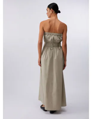 LIU JO- Abito lungo in popeline