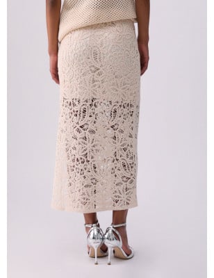 copy of LIU JO- Pantaloni in raso con spacchetti