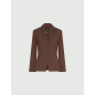 MARELLA - MLTBIG - Blazer semi aderente in envers satin