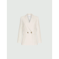 MARELLA - MLLTROPICO - Blazer doppiopetto in tela stretch