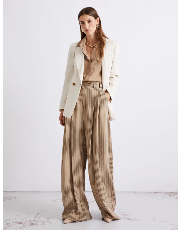 MARELLA - MLLTROPICO - Blazer doppiopetto in tela stretch