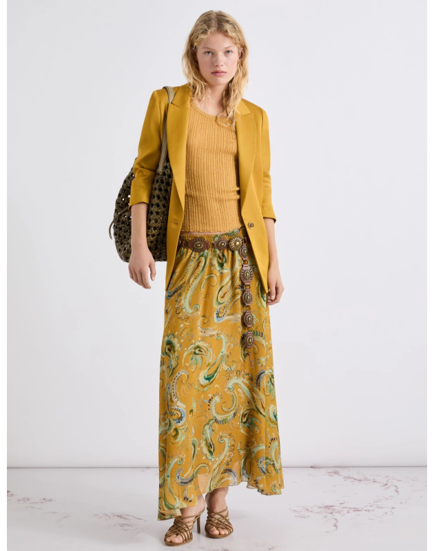 copy of MARELLA - Giacca in crêpe envers satin e satin