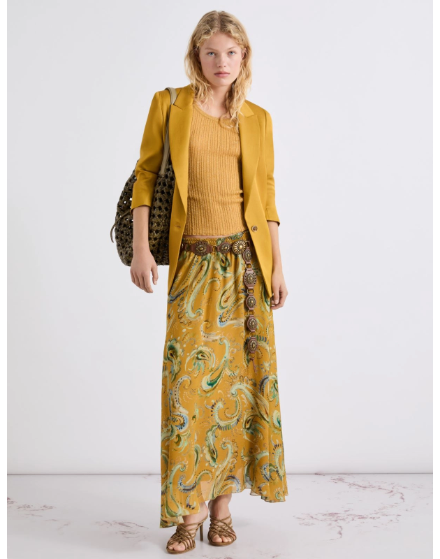 MARELLA - MLLFALENA -  Gonna svasata in creponne