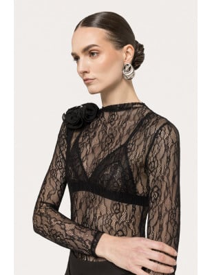 copy of NISSA- Mini abito in pizzo decorato con paillettes