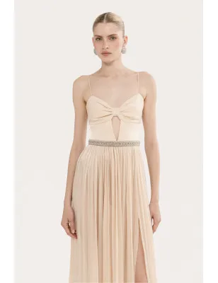 copy of NISSA- Mini abito in pizzo decorato con paillettes