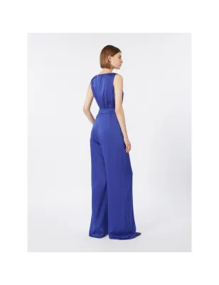 MAX MARA- Tuta in satin leggero